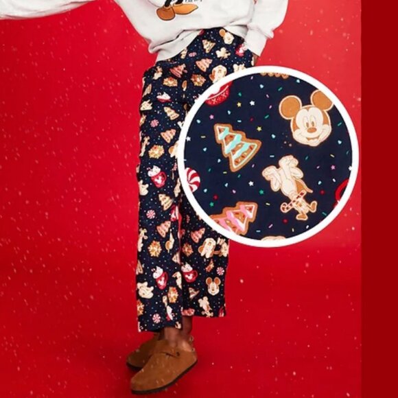 Old Navy x Disney Mid-Rise Printed Flannel Pajama Pants for Men (L) NWT! - Picture 1 of 10